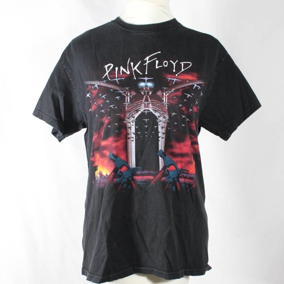 Vintage 1990s Pink Floyd The Wall Band Tee Size Medium - Picture 2 of 7